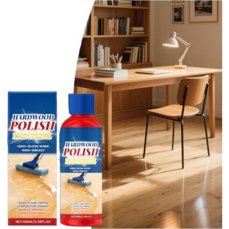 Nettoyant Pour En Bois Dur – Vadrouille Éclaircissante Longue Durée 100 Ml, Solution Pour Rayures Sur Les, Entretien Des En Bois (1/5)