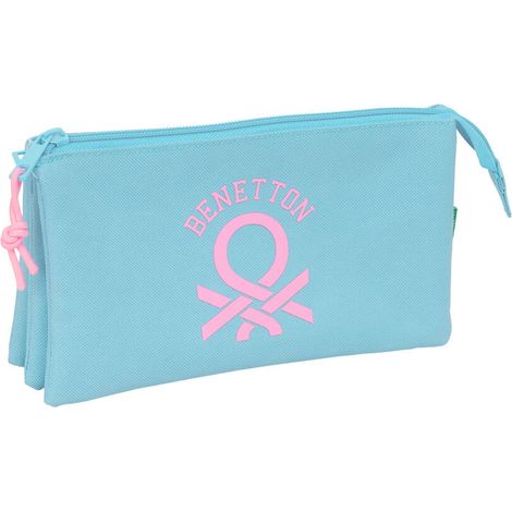 Portatodo Celeste Benetton triple