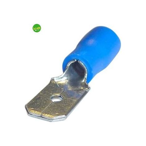 Capicorda Electraline femmina 6,35mm 10pz blu