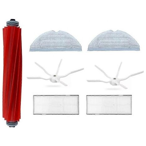 Accessoires pour aspirateurs robots Roborock S7, S7 Plus, S7 Pro Ultra, S7 MaxV, S7 MaxV Plus et S7 MaxV Ultra : brosse, filtre et serpillère. (1/5)