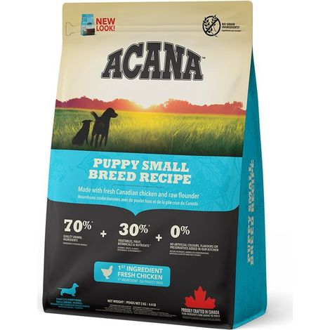 Pienso Acana Puppy Small Breed Cachorro/Junior Pollo Pavo 2 Kg (1/2)