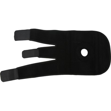 Professionelle Unisex-Sportkniebandage, flexibel und druckentlastend, geeignet für Basketball und Laufen. (1/4)