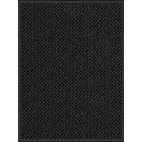 Fußmatte 80x120 cm Schwarz
