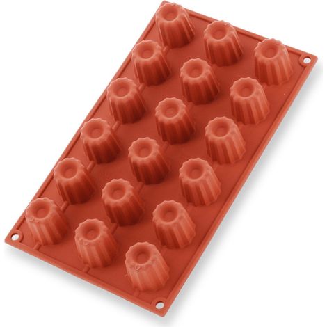Moule en silicone 18 mini cannelés - Alice Délice