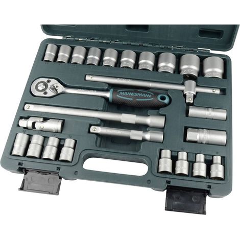 Brüder Mannesmann Kit di chiavi a bussola 25 parti M29080 (1/2)