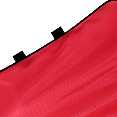 Gilet d'entraînement pour matchs d'entraînement, en coton mercerisé, idéal pour les sports de plein air comme le football, le basketball et le volleyball. Rouge, taille adulte. (1/5)