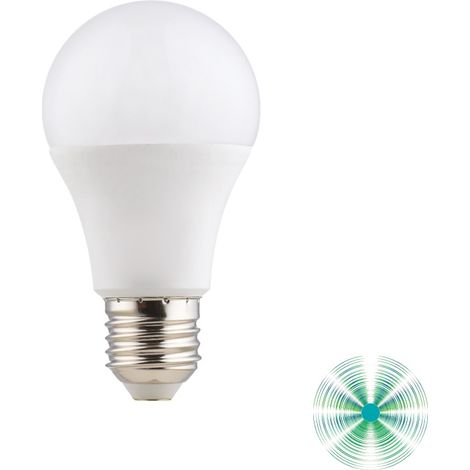 LAMPADINA LED SENSOR A60 E27 4000K 7W 648LM.