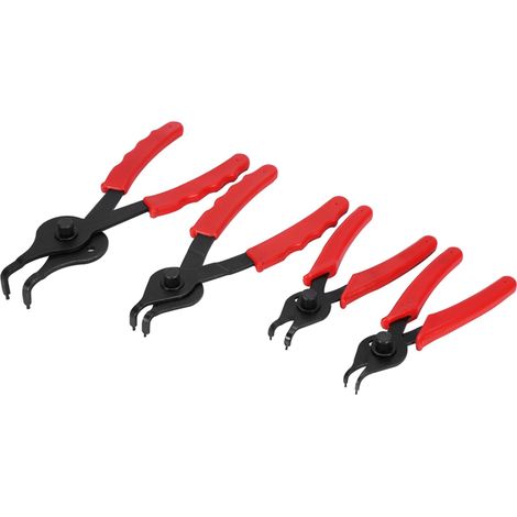 11-teiliges Universal-Sicherungsringzangen-Set, mechanisches Werkzeugset für Innen- und Außenringe, neue Federringzange (1/5)