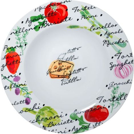 6 Pasta-Teller 27 cm - Tutti Pasta - Cosy & Trendy