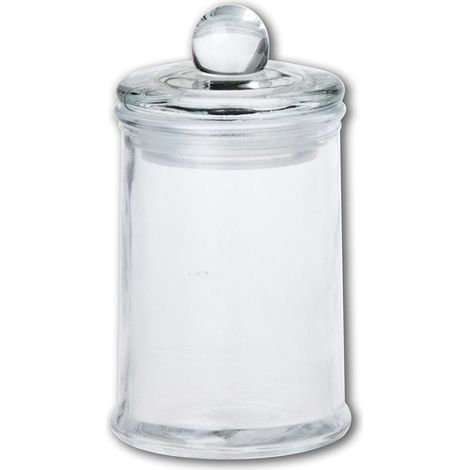 Gewürzglas aus Glas, 140 ml, mit Deckel