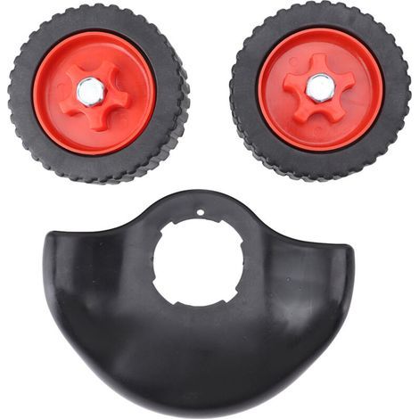 FENOPLASTICARoues Auxiliaires Amovibles pour Tondeuse à Gazon Multifonction - Petite Taille -KZQ (1/5)