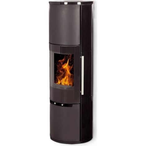 [JAMAIS UTILISE] Poêle à Bois 7kW INTERSTOVES Carla 7 Noir - CARLA (1/5)
