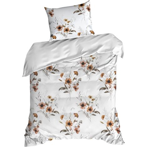 Juego de ropa de cama Celine, flores silvestres, 140x200 cm, algodón. (1/5)