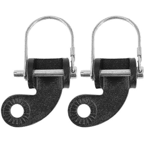 Lot de 2 attelages de 12 mm pour remorques à vélo Burley - Pièce de rechange pour attelage de vélo (1/5)