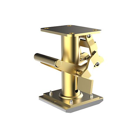 kaiserkraft  Piedino di stazionamento  dimensione piastra 135 x