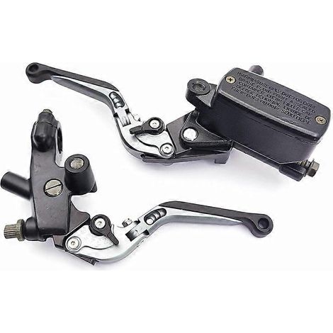 Pompe de frein supérieure pour moto CB400, petite moto de route japonaise Ninja 350, pompe de frein supérieure universelle CM300 VT250 (grise) (1/5)