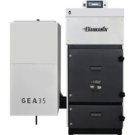 CALDAIA POLICOMBUSTIBILE 35 KW GEA Misura: 35 kW
