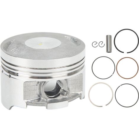 Kit di perni e fasce elastiche per pistone moto Jeffergarden, diametro 56,5 mm, ricambio di alta precisione per CB125 CG125 (1/4)