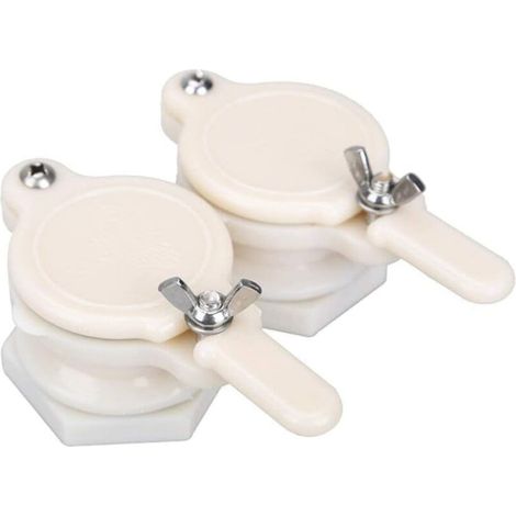 Lot de 2 robinets extracteurs de miel avec valve pour l'apiculture. Outils apicoles. - AquaForge (1/5)