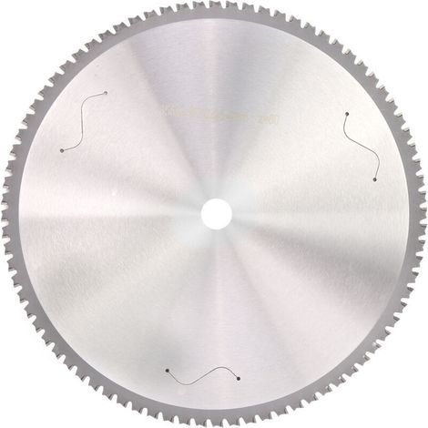 Kreissägeblatt, 80T Metalltrennscheibe, Hochgeschwindigkeitsstahl, 355 x 2,6 x 2,0 x 25,4 mm