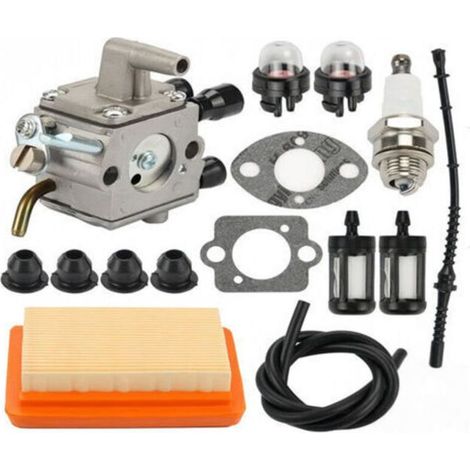 Carburateur FS250 pour Débroussailleuse Stihl FS120 FS200 FS250 FS300 avec Bobine d'Allumage 4134 400 1301 (1/4)