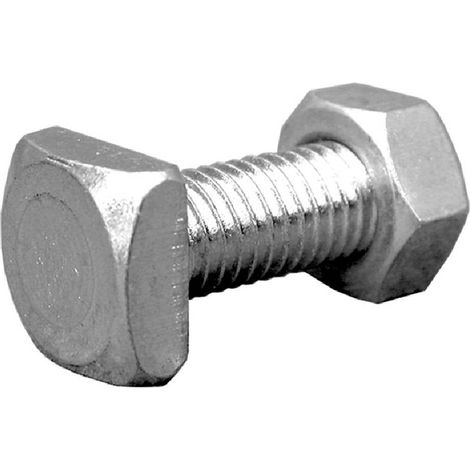 Bullone con dado con misure 8 x 25 mm ideale per cavalletto in confezione da 4 pezzi (1/2)