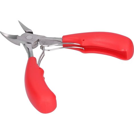 Cortador de dientes de cerdo de alta calidad, fabricado en acero inoxidable, adecuado para recortar los dientes de leche de animales pequeños (como lechones/conejos), herramienta de alimentación (rojo