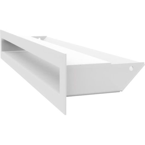 Lüftungsgitter LUFT 6x40 weiß