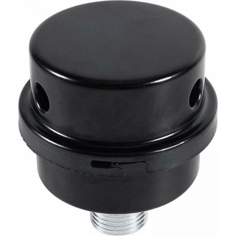 Air Compressor Muffler, 1/2 Inch Threaded Connection Silencer Filter, Noise Reduction Air Filter Intake Filter Silencer for Oil-Free Air Compressor (1/5)