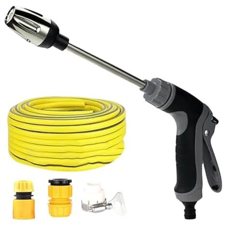 Nettoyeur haute pression pour tuyau d'arrosage – Buse puissante d'arrosage, outil de nettoyage domestique, arroseur - (1/5)