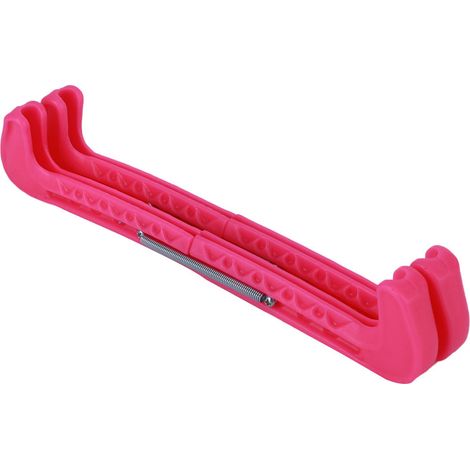 2 Pièces Protège-Lames Ajustable pour Patins à Glace, Couvre-Lame de Protection Rose