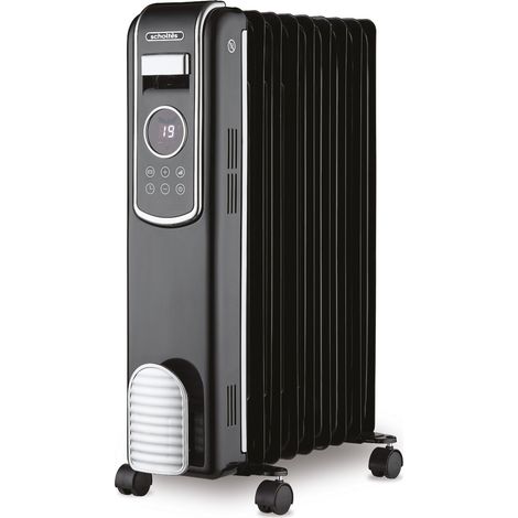 Radiateur bain huile 2000w noir - Scholtes - SCHV909N