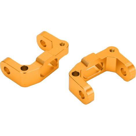 Lot de 2 sièges C en alliage d'aluminium coloré pour voiture télécommandée Tamiya CC01 1/10 (orange) (1/5)