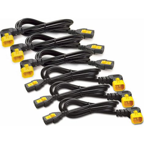 APC C13 - C14 (90 Deg), 1.8m, 6-pack Negro, Amarillo 1,83 m C13 acoplador C14 acoplador