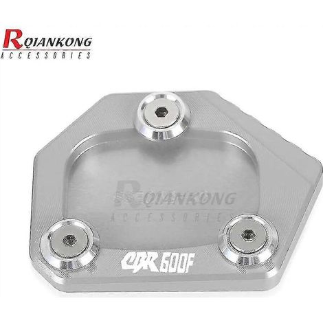 Motorrad für Honda CBR250R CBR250F CBR300R CBR500R CBR600F CBR600RR CBR650F CBR650R CNC Seitenständer vergrößert Seitenständer-Fußplatte --CBR600F Logo (1/5)
