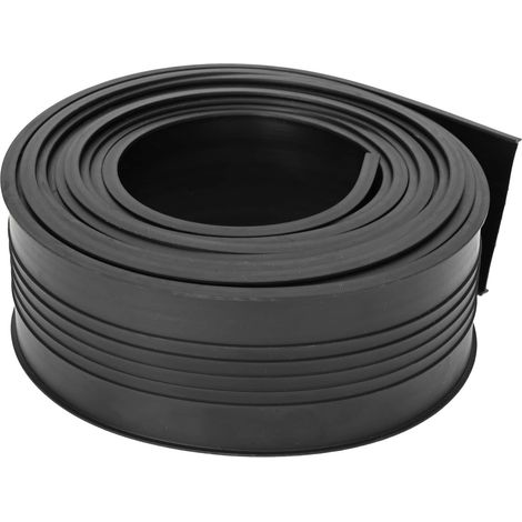vidaXL Sello de Puerta de Garaje Negro 70 x 6 mm 4 m PVC (1/2)