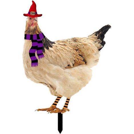 Hier ist ein Vorschlag für einen französischen Produkttitel, SEO-optimiert und unter Einhaltung der Zeichenbegrenzung von 190 Zeichen: Halloween Gartenstecker Henne Küken Bodenschild Outdoor Party Dek