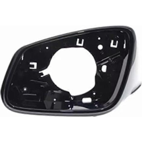 Passend für BMW 1er (07-11) Rückspiegelgehäuse 120i, 118i, 116i, 125i, Blinker links, Hauptspiegel (Fahrerseite), Rahmen glänzend, glänzend
