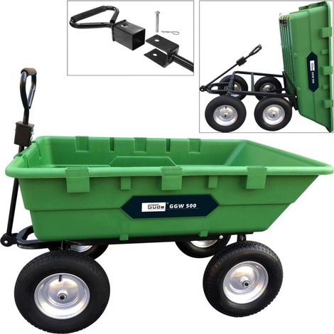 Güde Gartenwagen GGW 500 Bollerwagen Transportwagen kippbar 500 kg 225 Liter (1/7)