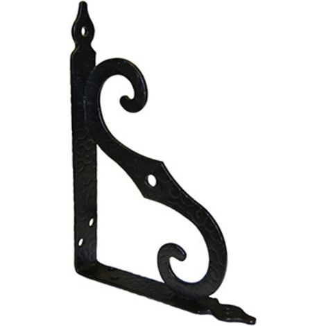 Support Ornemental - Epoxy Noir - 250 X 190 Mm - Charge Max 100 Kg - Pour Environnements Industriels Et Construction - 1 Pièce (1/3)