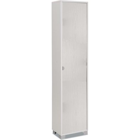 colonna 1 anta bianco fiammato, 43x190x29 cm (1/3)