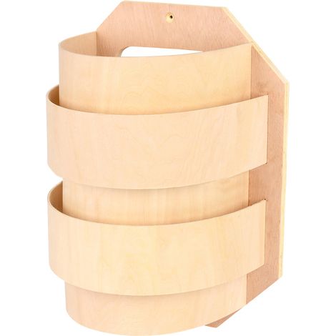 Accessoires de sauna, abat-jour transparent léger en contreplaqué pour salle de sauna (1/5)