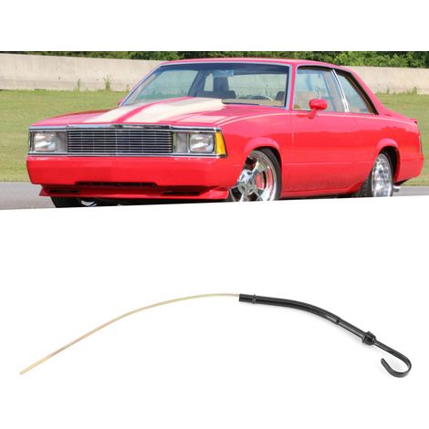 Ölstandsanzeigeschlauch für Chevrolet SBC 283, 327, 350 und 400 (Fahrerseite) (SI-AT39020), schwarz (1/5)