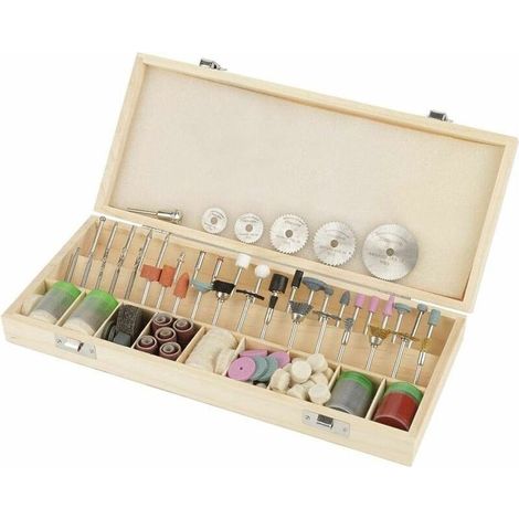 Lot de 242 accessoires pour outils rotatifs, accessoires pour perceuse à rotation, outil rotatif pour graver, couper, polir, poncer, etc. (1/5)