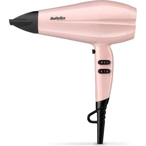 SECHE CHEVEUX PRO 2200W 3T°/2V CONCENTRATEUR MOTEUR DC ROSE BABYLISS - 5337PRE (1/5)