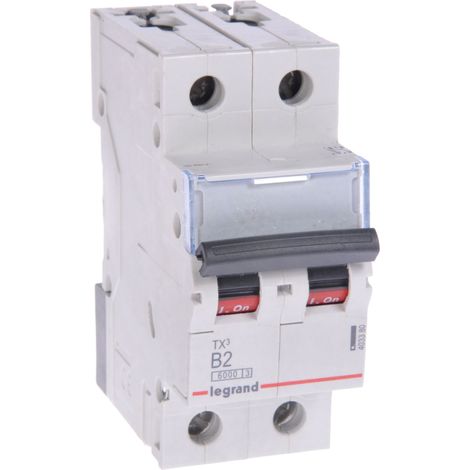 Leistungsschutzschalter Legrand s302 tx3 2 A 6 kA