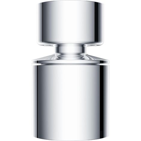 CCYKXA (27.6×27.6×66) 22mm Kitchen Faucet Aerator Water Saving Dual Function 360 Degree Rotation with 5 Adapters (1/4)