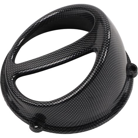 Cache de ventilateur de refroidissement en fibre de carbone pour moto GY6 125cc 150cc 152QMI 157QMJ (1/5)