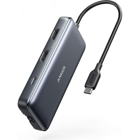 Anker A8380 USB 3.2 Gen 1 [3.1 Gen 1] Type-C Nero (Anker PowerExpand 8-in-1 USB-C black)