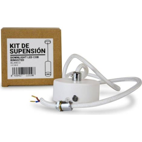 Connexion rigide 180º pour rail de surface triphasé - GEN2 - Blanc (1/5)